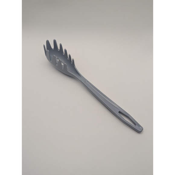 Other - Vintage Gray Nylon Plastic Spaghetti Slotted Server Spoon‎ Pasta Utensil Kitchen